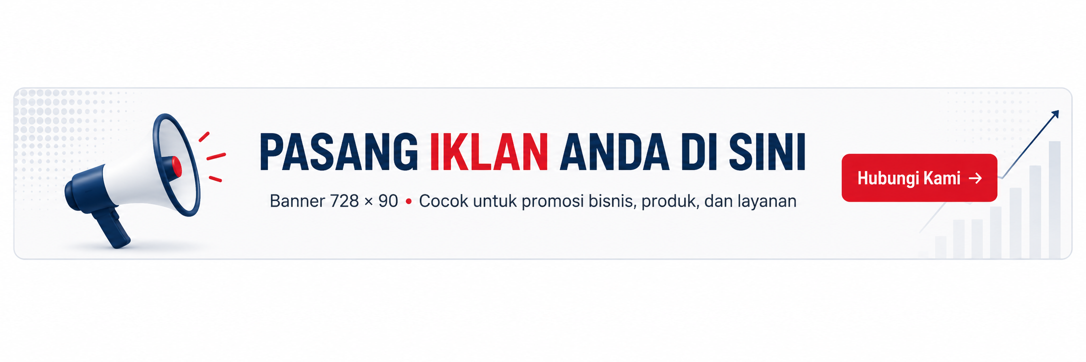 Banner iklan header