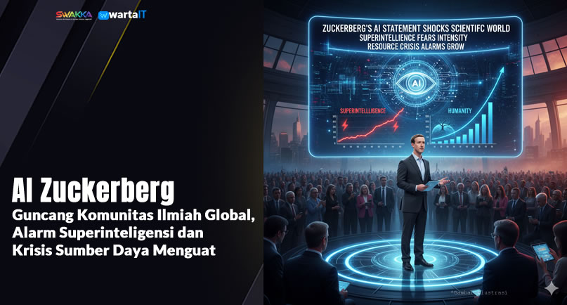 Pernyataan AI Zuckerberg Kejutkan Dunia Sains: Kekhawatiran Soal Superinteligensi dan Krisis Sumber Daya Menguat