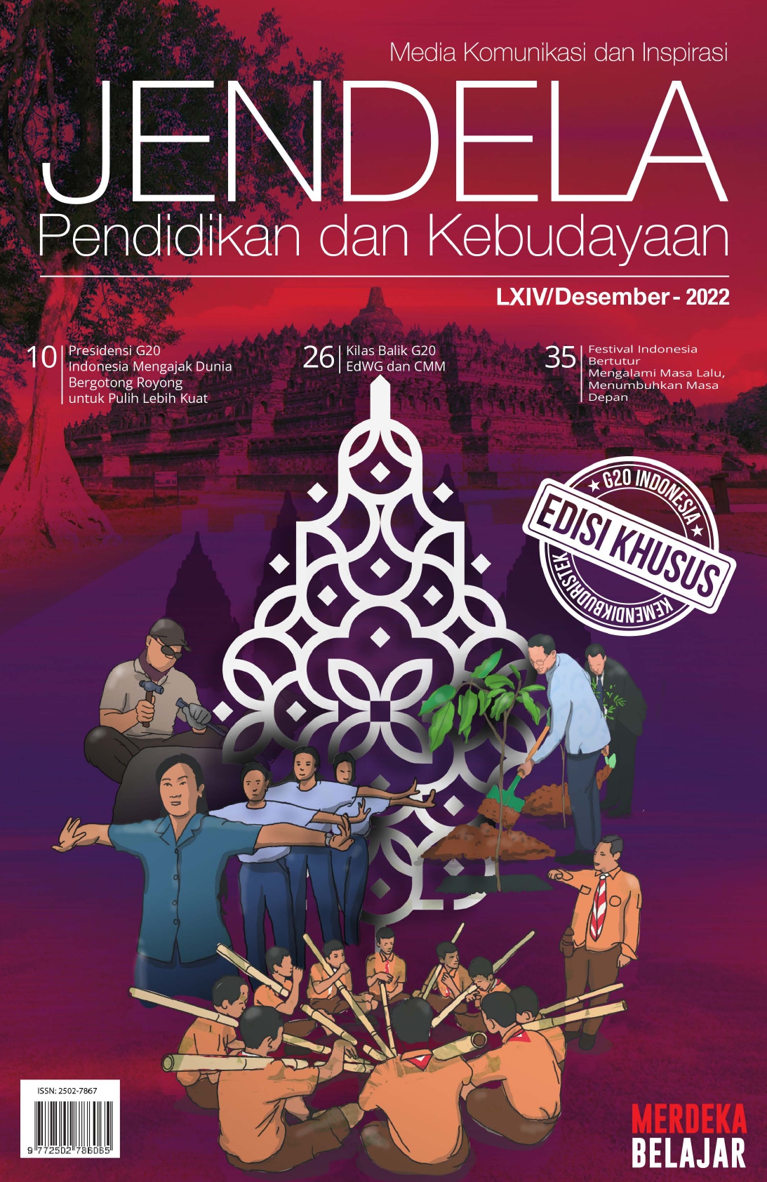 Majalah Jendela Edisi LXIV – G20 Indonesia, Kemendikbudristek