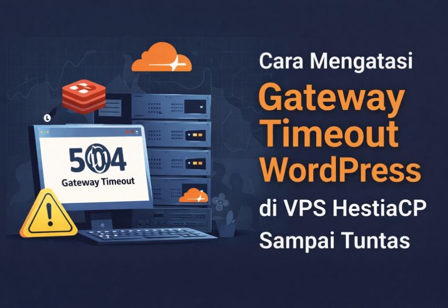 Cara Mengatasi Gateway Timeout WordPress di VPS HestiaCP Sampai Tuntas