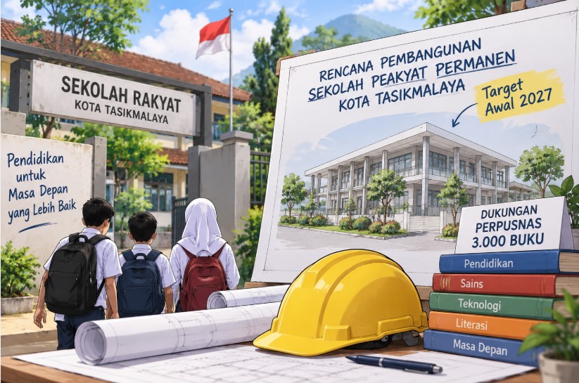 Pembangunan Sekolah Rakyat Permanen di Tasikmalaya Ditargetkan Mulai Awal 2027