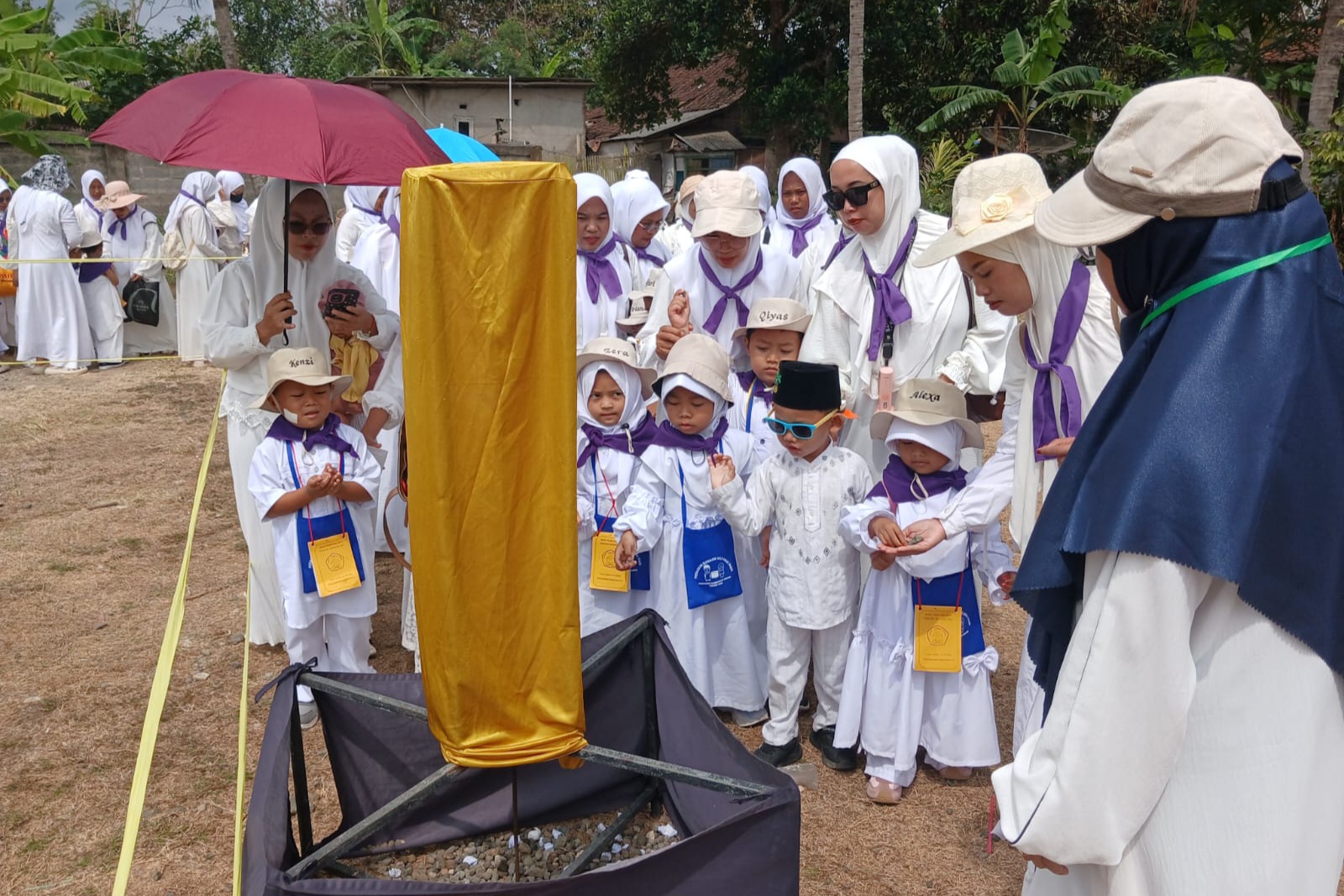 1.500 Siswa PAUD di Ciamis Selatan Ikuti Simulasi Manasik Haji