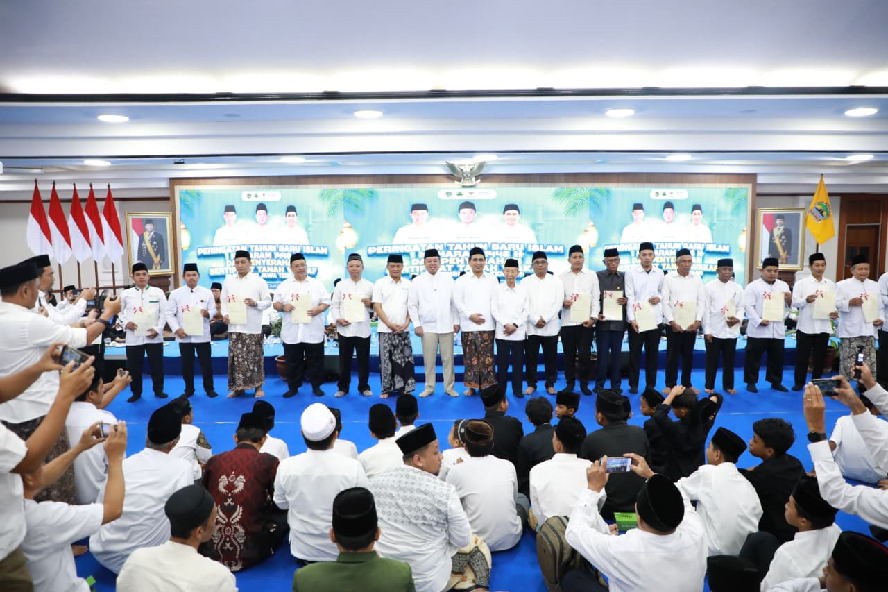 Kementerian ATR/BPN Catat 53.431 Bidang Tanah Wakaf Telah Disertifikasi