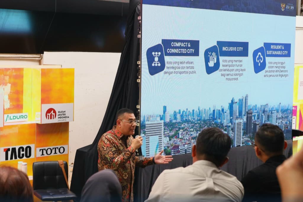 Wamen ATR BPN Ajak Seluruh Pihak Berkolaborasi Wujudkan Visi Kota 2045